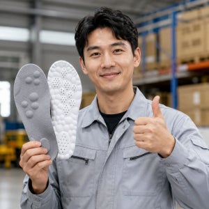 안전화깔창 작업화 방진화 발아치 깔창 쿠션 인솔
