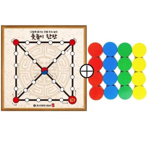 풍선대통령 윷놀이 말판세트 (90x105cm) 전통민속놀이 게임도구