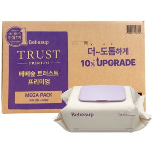 베베숲 트러스트 프리미엄 물티슈 캡형 80매 20팩