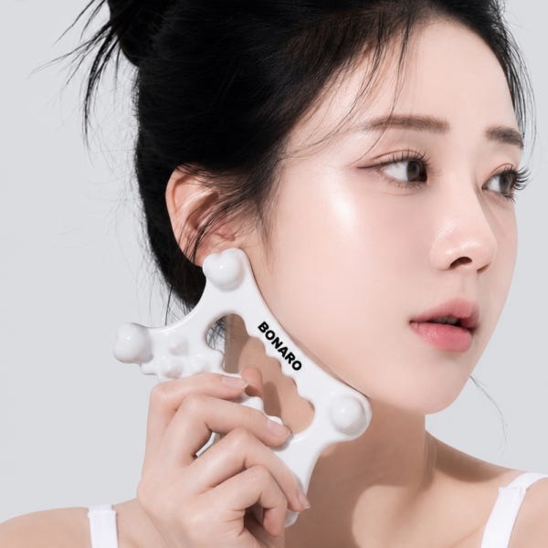 보나로 세라믹 괄사 바디 종아리 두피 마사지 마사지기 림프순환