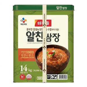 해찬들 알찬 쌈장 14kg, 1개