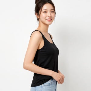 풍기인견 히든 노브라 슬리브리스 브라패드일체형 캡내장 일상기술연구소