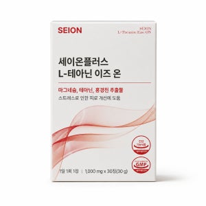 세이온플러스 테아닌 250mg 홍경천추출물 마그네슘 30정