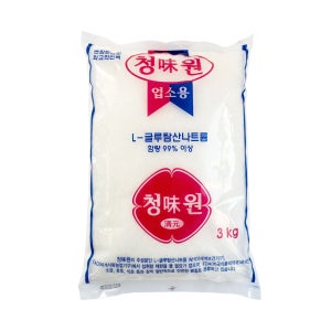 태신푸드 청원 미원 리보핵산 아미노산 조미료 감칠맛 업소용 대용량 3kg, 1개