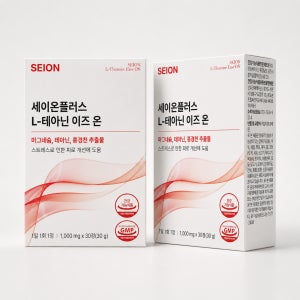 세이온플러스 테아닌 250mg 홍경천추출물 마그네슘 60정 2박스