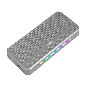 넥시 썬더볼트4 M.2 NVMe SSD RGB 외장 케이스 쿨링팬 NX1413