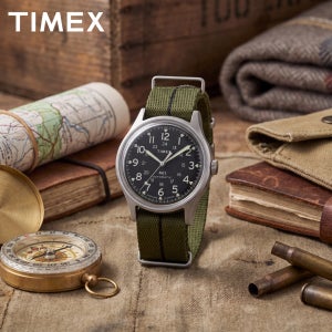 TIMEX 타이맥스 MK1 밀리터리 오토매틱 패브릭밴드 남자손목시계 TW2Y71700