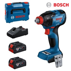 보쉬 18V 충전 BL 임팩트 드라이버 렌치 GDX18V-210C 풀세트 (케이스+본체+충전기1개+5.0Ah 배터리2개)