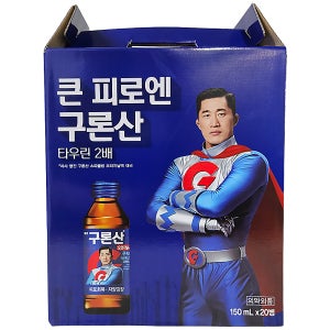 영진 구론산 바몬드 오리지널액 선물세트 150ml x 20개 (한박스)