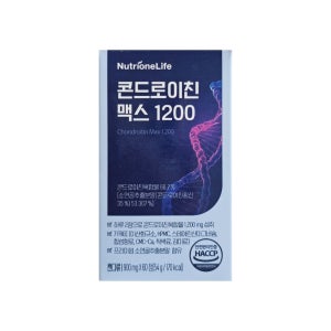 뉴트리원 이병헌 콘드로이친 맥스 1200 1개 1개월분 소연골 콘드레이친 소유래 콘도로이친