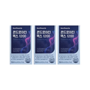 뉴트리원 이병헌 콘드로이친 맥스 1200 3개 3개월분 소연골 콘드레이친 소유래 콘도로이친