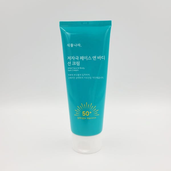 식물나라 저자극 페이스 앤 바디 선크림