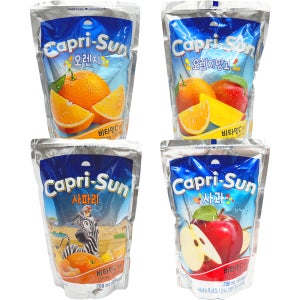 카프리썬 오렌지 오렌지망고 사파리 사과 200ml 40팩