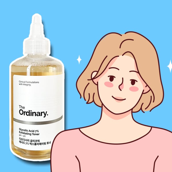디오디너리 글리코릭 애시드 7% 엑스폴리에이팅 토너 100ml 1개 +약통