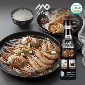 [3배 희석] 간장게장 소스 꽃게장 새우장 연어장 전복 만능 간장 소스 500ml, 1개