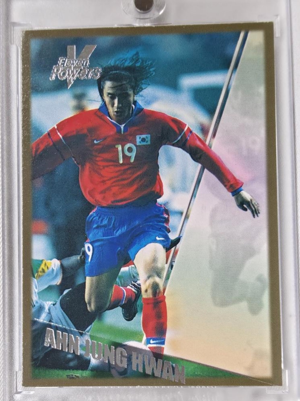 2002 ELEVEN POWER 일레븐 파워 안정환 한일 월드컵 대한민국 국가대표 축구 스포츠 포토 카드 MT