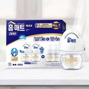 홈매트 리퀴드 세트 (훈증기2입+교체용리필4입) 액상형 모기살충제