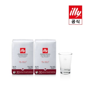[라떼기획전][일리공식몰] 30P 일리캡슐커피 [인텐소 다크] 2팩 세트