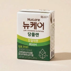 뉴케어 당플랜 혈당관리 인절미맛 200ml 30개 빨대
