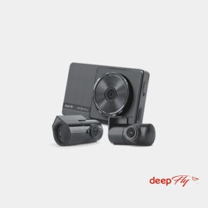 Deepfly DF30 PRO 128GB 3채널 블랙박스 ALL FHD 전방 후방 페달(실내) IR Wifi GPS 출장작착 지원