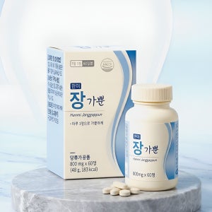 한미 장가뿐 쾌적한 하루 데일리 케어 800mg x 60정 (2달분)