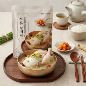 아워홈 전통 삼계탕 800g 간편 삼계탕 초복 말복 닭백숙 여름 보양식