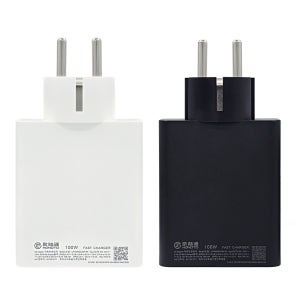 HONOR GaN 100W 화이트 USB‑C PD 고속충전기 - LG Gram 16 17 / MacBook Pro 14 16 호환