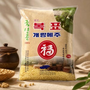 복표 국산 개량메주 가루 1kg