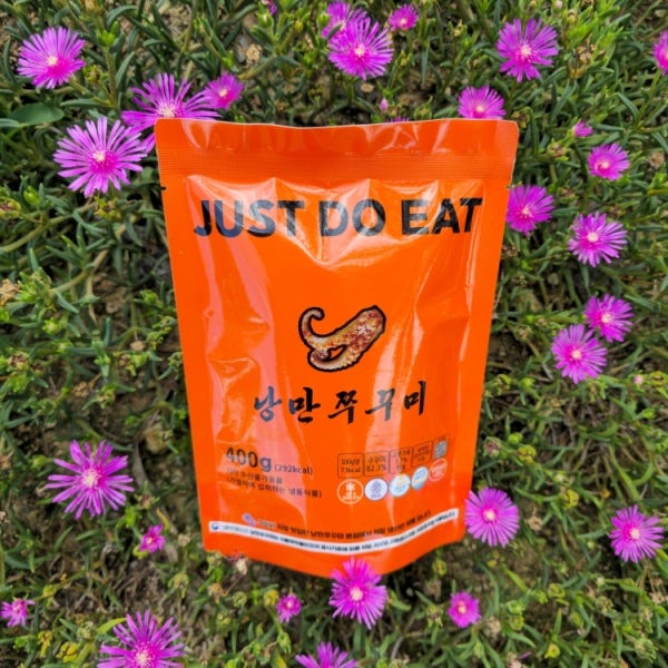 JUST DO EAT 낭만쭈꾸미 400g 신제품 출시 낭만연구소 프리미엄 라인 양념 쭈꾸미 볶음
