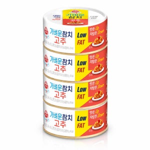 오뚜기 가벼운참치 고추참치135g x 4 코스트코