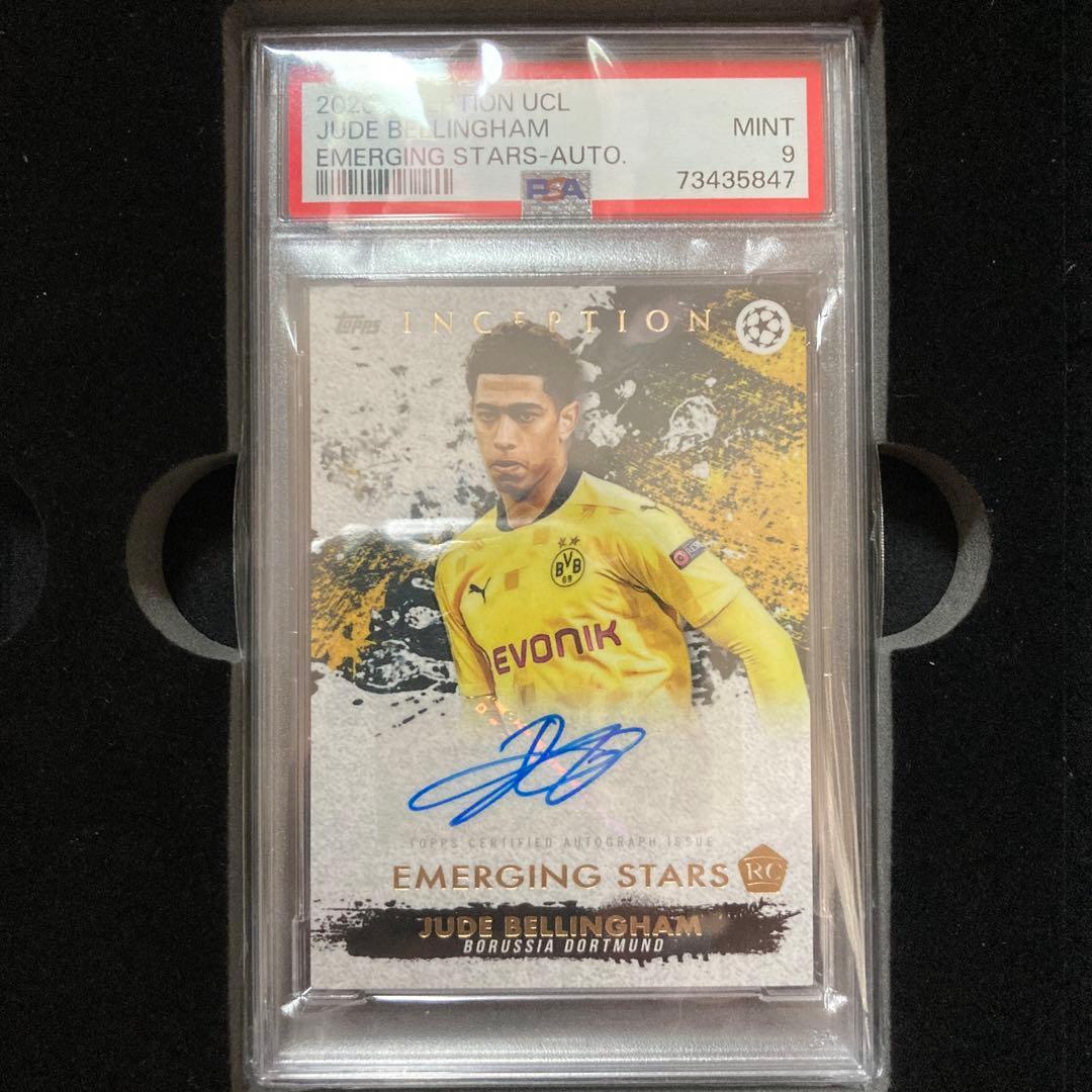 RC PSA9 벨링엄 사인 카드 topps inception