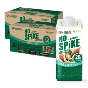 뉴케어 당플랜 노스파이크 제로슈거 아몬드피스타치오 단백질 20g 240ml, 36개