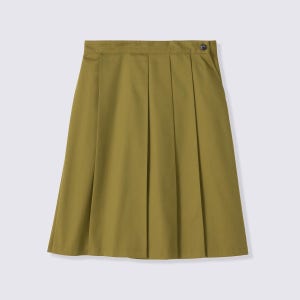 GU 지유 치노 플리츠 미디 스커트 UL 361461