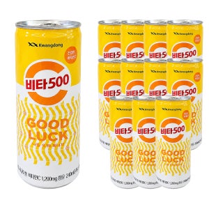 광동 비타500 캔 240ml, 12개