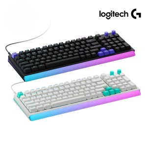 로지텍코리아 G512 X 98 게이밍 키보드 블랙 Tactile 살짝 걸리는 구분감 갈축