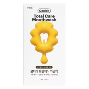 쿨티아 가글 휴대용 입냄새 제거제 프로폴리스 구취 구강 세정제 청결제 스틱가글 330ml 1개