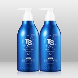 [도착보장] 뉴TS쿨 탈모증상완화 딥클렌징 쿨링 샴푸 500g, 2개