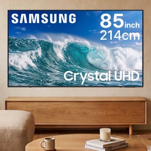 삼성 Crystal 4K UHD 스마트 TV U8000 214cm(85인치), 스탠드
