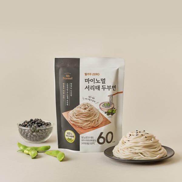 마이노멀 100% 국산 서리태 두부면 저칼로리 두유면 글루텐프리