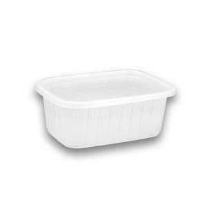 FP 밀폐 죽용기 대 반투명 1000ml 500개입 뚜껑포함 배달포장용