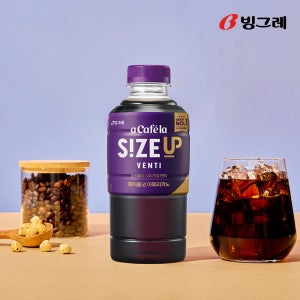 빙그레 아카페라 사이즈업 벤티 헤이즐넛 아메리카노, 600ml, 24개