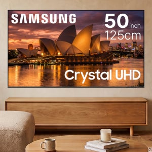 삼성 Crystal 4K UHD 스마트 TV U7900 125cm(50인치), 스탠드