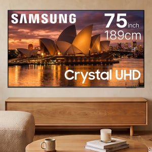 삼성 Crystal 4K UHD 스마트 TV U7900 189cm(75인치), 스탠드