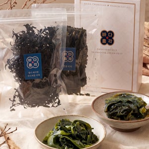 바다총각 기장미역 2종 선물세트(답례품/선물용)전통미역60g/부드러운미역50g