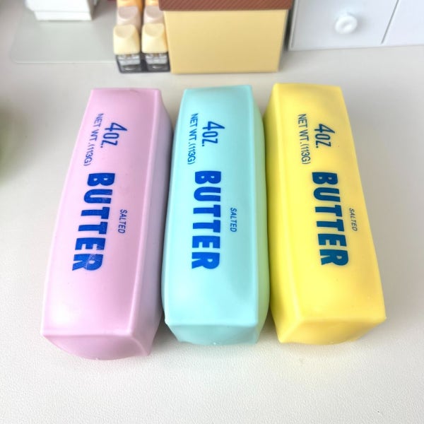 버터 크런치 슬랑이 스틱 버터바 말랑이 스퀴시