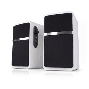 브리츠 화이트 우드 USB 데스크 PC 스피커 2.0채널 노트북 BZ-N1