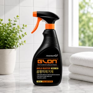 곰팡이 제거제 베란다 결로 타일 벽지 벽면 벽곰팡이 청소 500ml