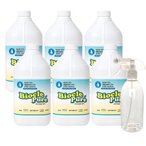 바이오클 퓨어 4리터x6개(빈용기 500ml)