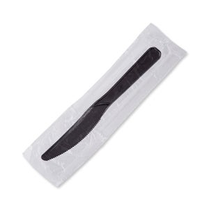 개별포장 일회용 나이프(검정) 16.5cm 2000개