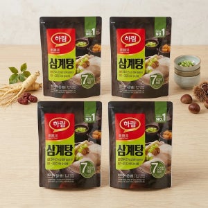 하림 즉석 삼계탕800g x 4봉
